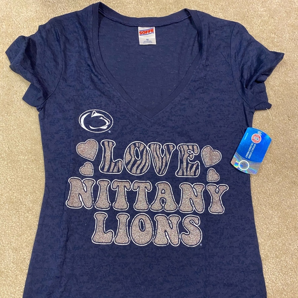 NWT PSU burnout tee